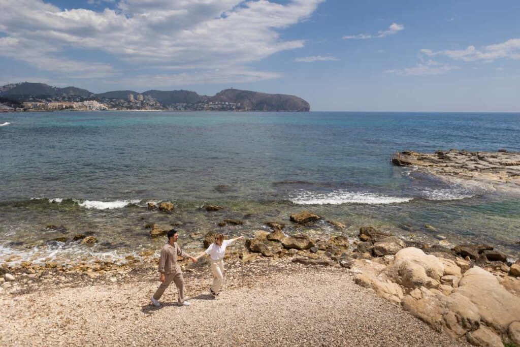 Ruta de Calpe a Moraira. Senderismo calas de Moraira