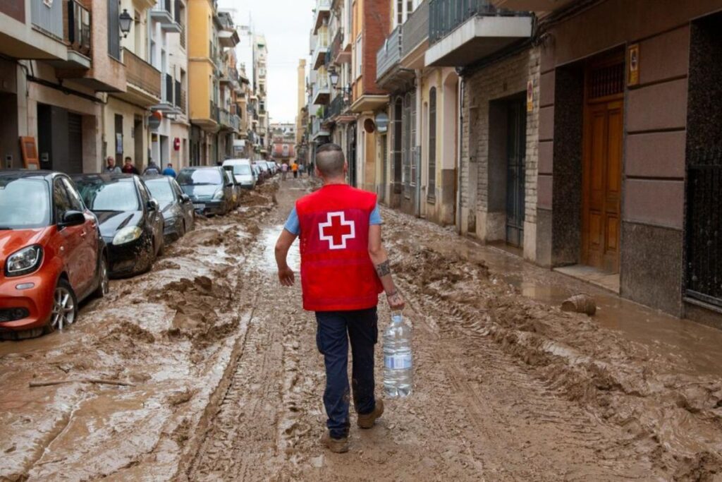 Cruz roja donaciones DANA